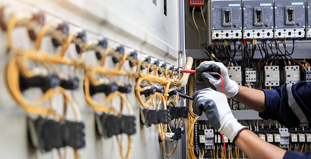 Professional Electrician technician working in West Melbourne, FL